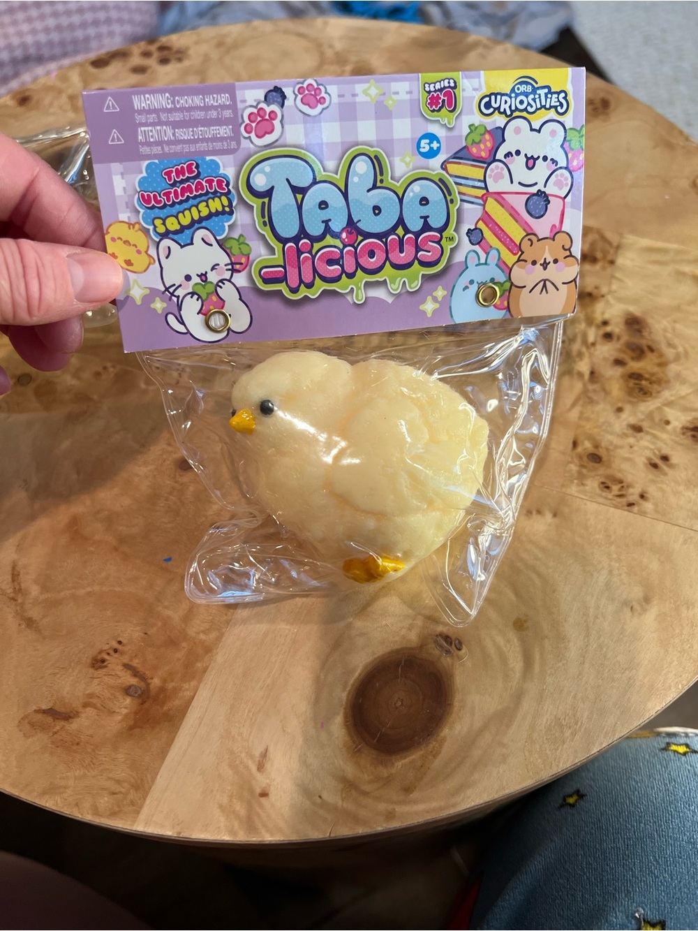 Yellow Chick Squishy Toy -